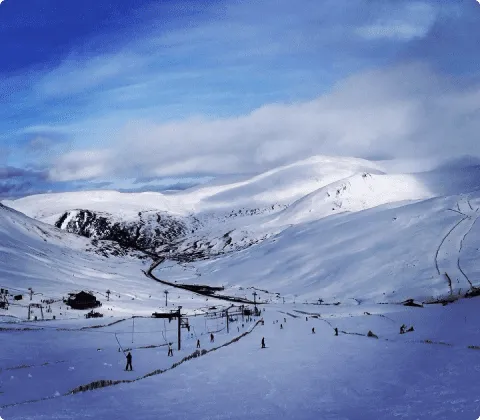  Glenshee Ski Centre is Scotland’s largest
                                ski resort, offering an extensive range of
                                slopes and runs suitable for all skill
                                levels.